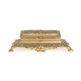 Gentleman's Brass Dresser Box - 1 of 5