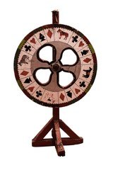 Gold Camp Gambling Wheel - 1 of 3