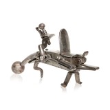 Continental Iron Pistol Tinder Lighter - 1 of 5