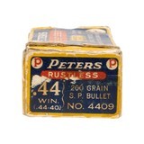 Peters Rustless .44-40 Winchester Full Box - 4 of 6