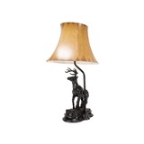 Stag Lamp with Original Shade - 3 of 5
