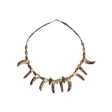 Native American Plateau Bear Claw Necklace - 2 of 5