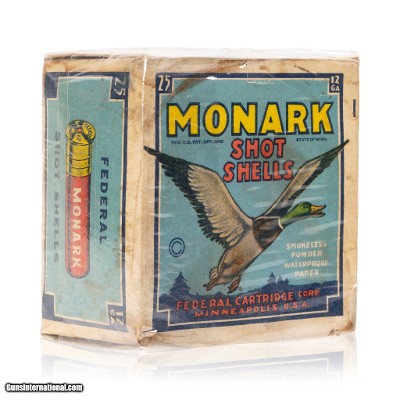 Monark Shot Shells Empty Box