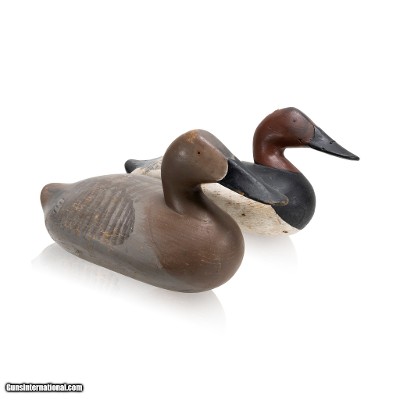 Pair of Canvasback Decoys