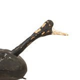 Pair Carved Folksy Coot Decoys - 4 of 8
