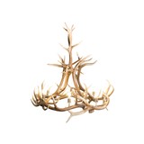 Cathedral Teepee Elk Chandelier - 1 of 5