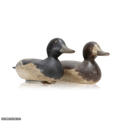 Mason Bluebill Decoy Pair