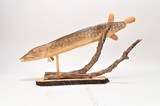 Carved Northern Pike - 2 of 7