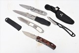 Set of Five Pocket Knives