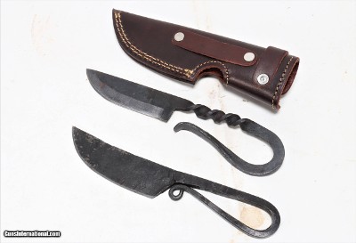 Two Hand Forged Knives