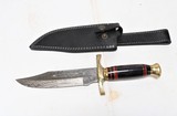 Damascus Steel Knife - 1 of 3