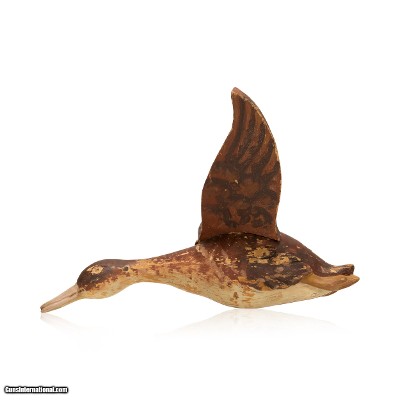 Flying Greenwing Teal Decoy