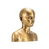 Two Documented Anthropometric Analogous Brass Mannequin Heads - 9 of 14