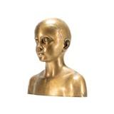 Two Documented Anthropometric Analogous Brass Mannequin Heads - 10 of 14