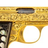 Engraved Browning Pocket Pistol - 4 of 11