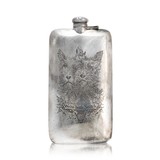 Antique Sterling Silver Flask - 1 of 5