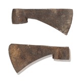 Blacksmith Forged Axe Head Pair - 1 of 10