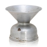 Vintage Nickel Spittoon - 1 of 6