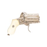 Eugene Lefaucheux Pinfire Pepperbox Revolver - 5 of 9
