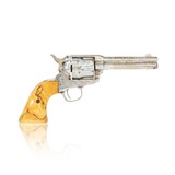 Engraved Colt Single Action Army Revolver - 1 of 14