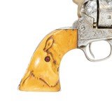 Engraved Colt Single Action Army Revolver - 3 of 14