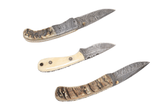 Set of Three Damascus Steel Knives - 3 of 6