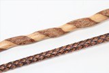 Pair of Carved Wooden Hand Carved Walking Sticks - 3 of 5