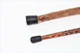 Pair of Carved Wooden Hand Carved Walking Sticks - 4 of 5