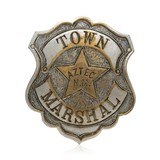 Town Marshal Badge