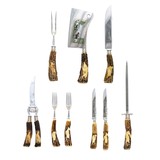 Vintage Soligen Carving Cutlery Set - 1 of 11