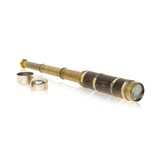 Brass Telescope Spy Glass - 1 of 5