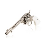 Engraved Colt Single Action Army Revolver - 1 of 11