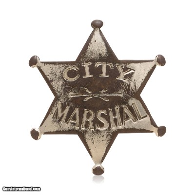 City Marshal Badge