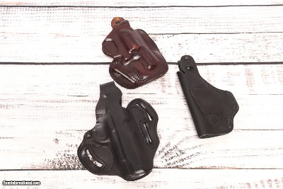 Three DeSantis Brand Holsters