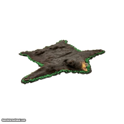 Exceptional Black Bear Rug