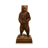 Alaskan Full Body Standing Brown Bear - 1 of 8