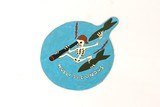 55th School Squadron Vintage Leather Patch - 1 of 2