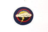 1st Weather Squadron Vintage Leather Patch