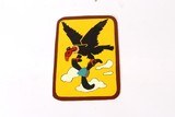 77th Service Squadron Vintage Leather Patch