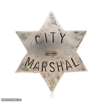 City Marhsal Badge
