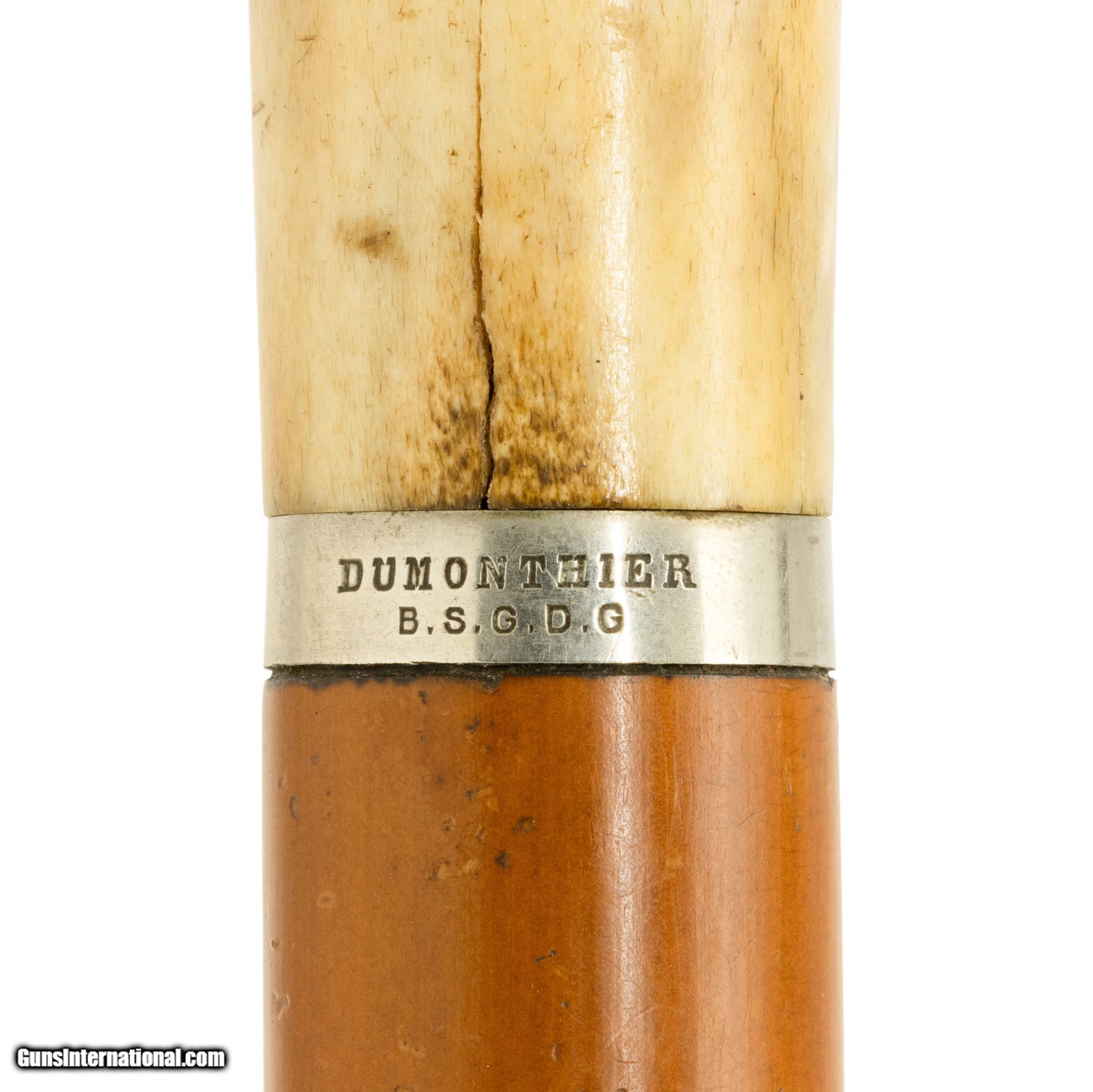 French Dumonthier Gun Cane for sale