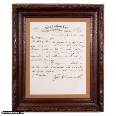 Civil War or Colt Collectible Letter