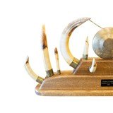 Hippo Tooth Display Dinner Gong - 4 of 5