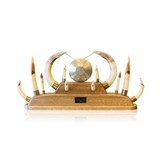 Hippo Tooth Display Dinner Gong - 1 of 5