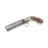 Blunt & Syms Under-Hammer Percussion Pepperbox Pistol - 6 of 8