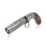 Blunt & Syms Under-Hammer Percussion Pepperbox Pistol