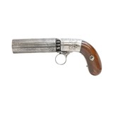 Blunt & Syms Under-Hammer Percussion Pepperbox Pistol - 2 of 8