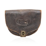 Union Civil War Era Cartridge Box - 1 of 5