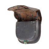 Union Civil War Leather Cartridge Holder - 4 of 5