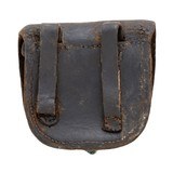 Union Civil War Leather Cartridge Holder - 3 of 5